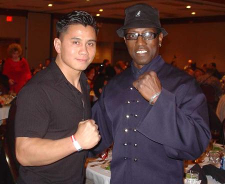 amadou  avec  son ami